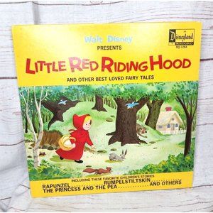 Rare Vintage Little Red Riding Hood & Other Best Loved Fairy Tales "12 Record
